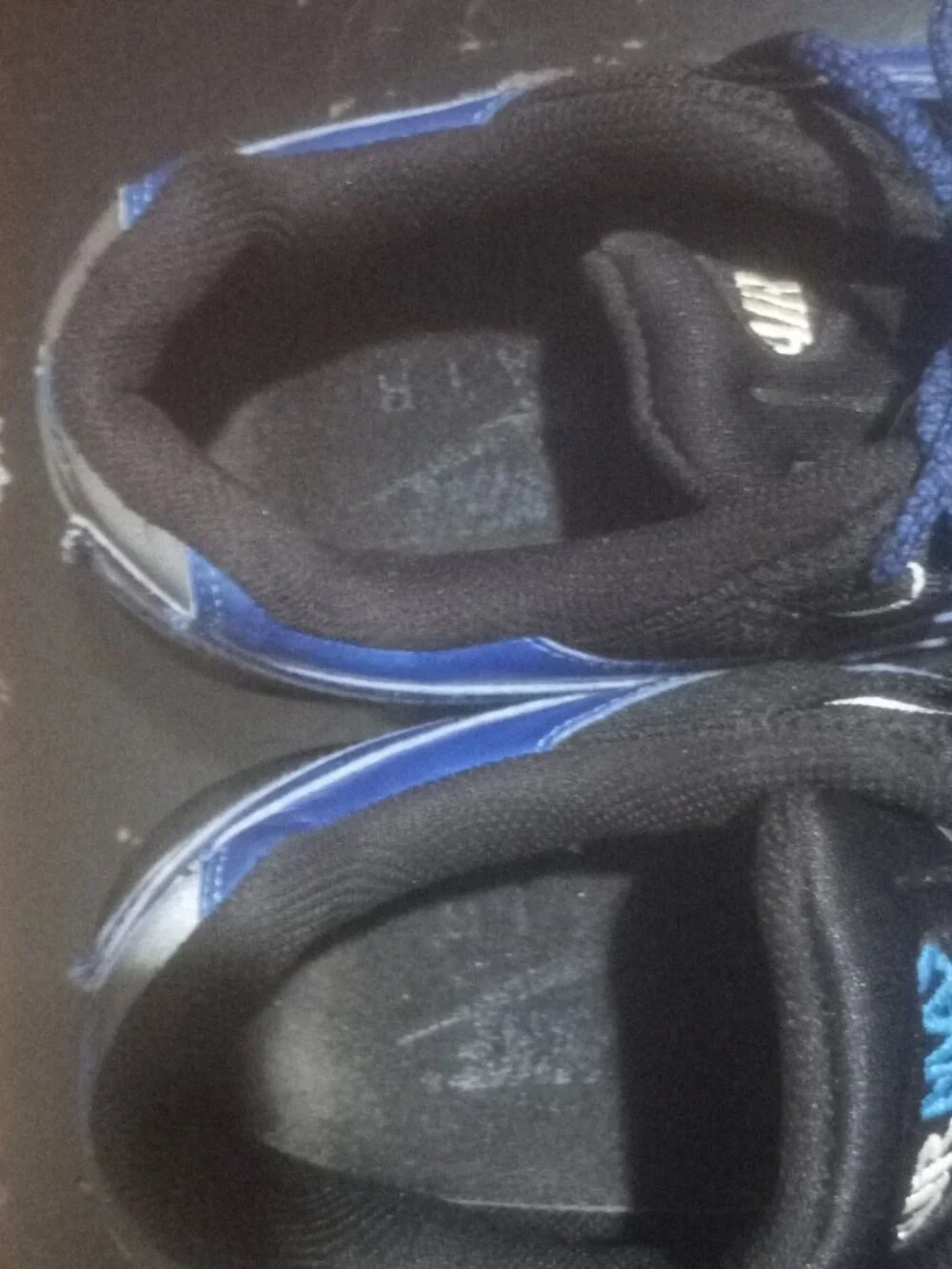 Nike Air Max 24-7 97 Penny Foamposite Spark 397252-014 Size 9 Blue BlackR